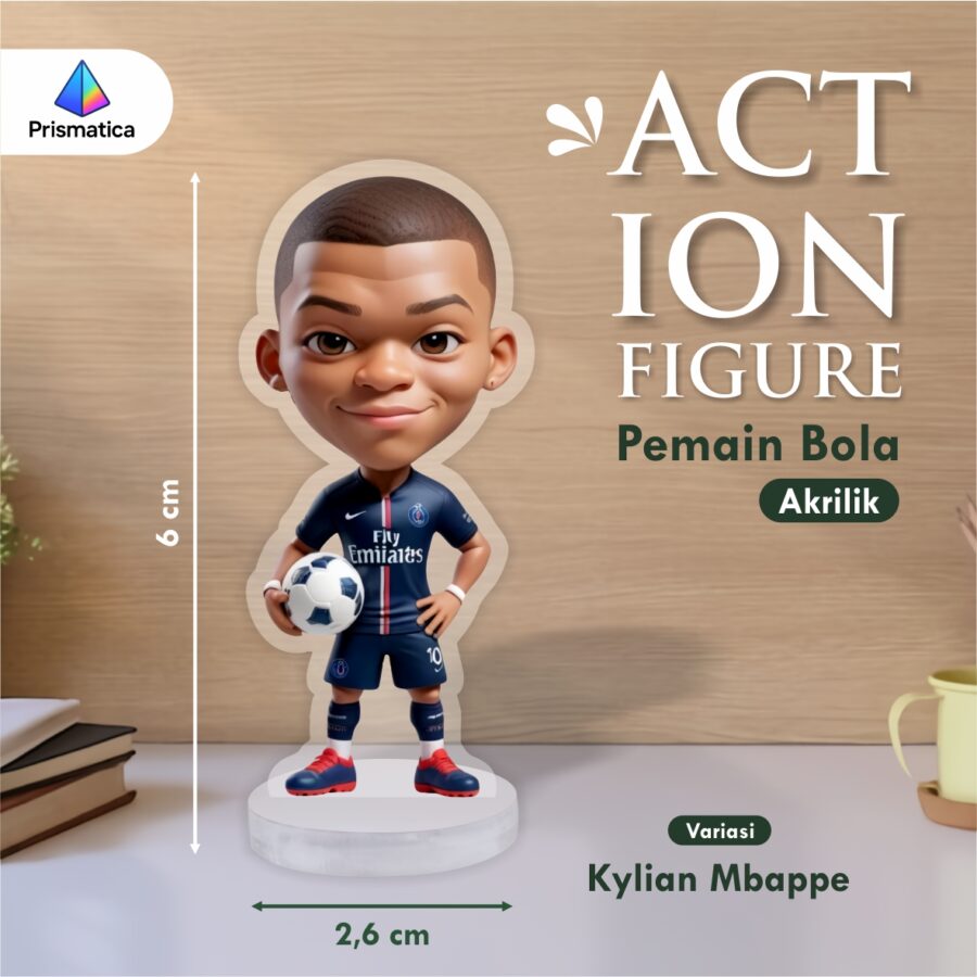 Standee Acrylic Action Figure Hasil Cetak High Resolution Untuk Hiasan Meja