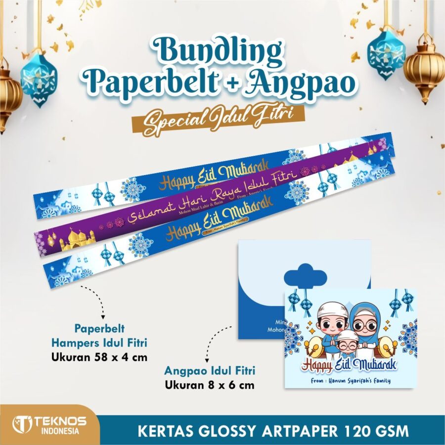 BUNDLING PAPERBELT + ANGPAO SPESIAL IDUL FITRI