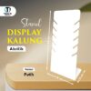 STAND DISPLAY KALUNG - STAND DISPLAY KALUNG AKRILIK - PUTIH