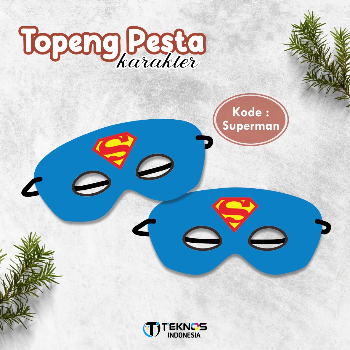 TOPENG PESTA ANAK KARAKTER- TOPENG PESTA ANAK KARAKTER READY STOK - Gambar 5