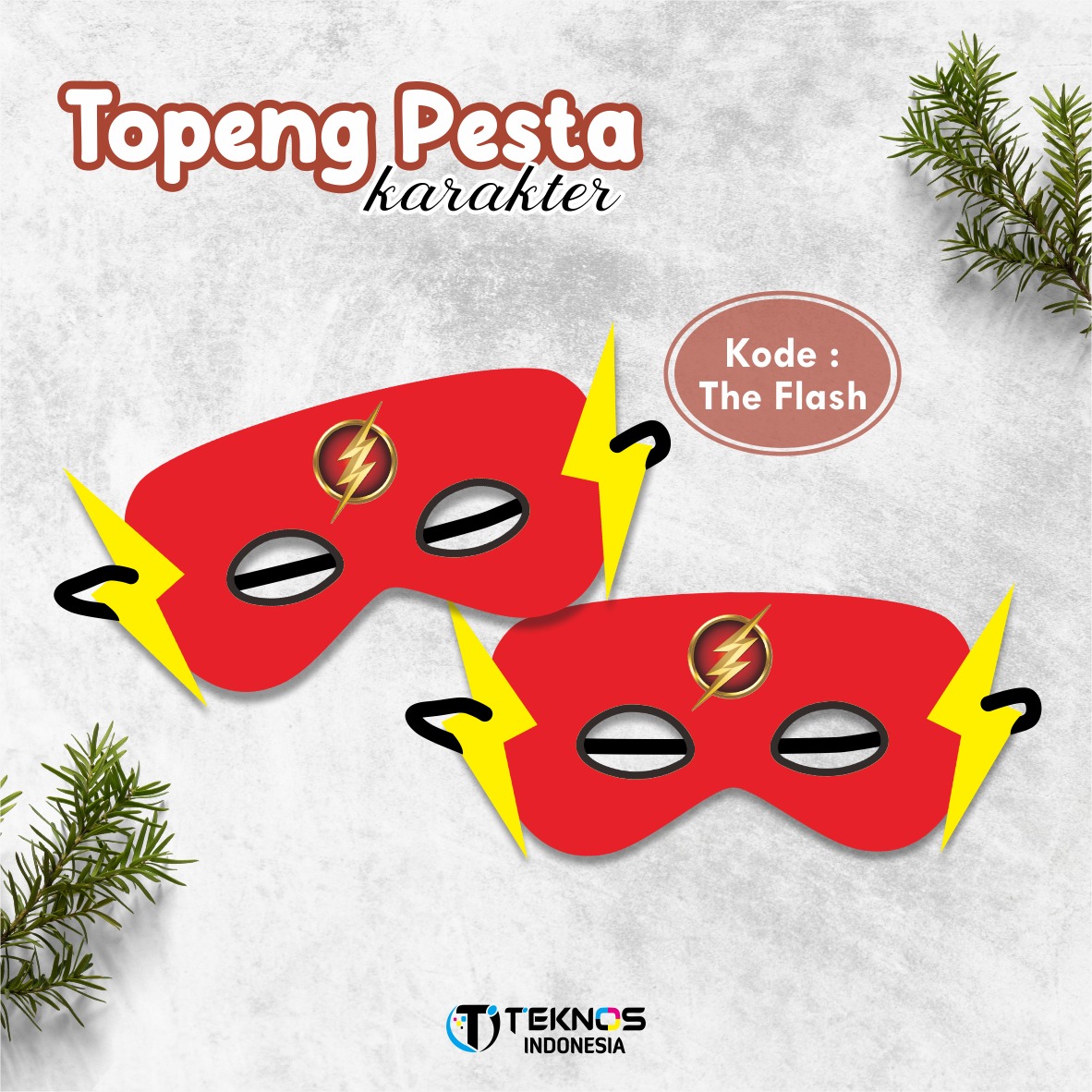 TOPENG PESTA ANAK KARAKTER- TOPENG PESTA ANAK KARAKTER READY STOK - Gambar 6