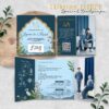 UNDANGAN PERNIKAHAN ELEGANT CUSTOM FOTO - WEDDING INVITATION AESTHETIC LUXURY THREE SPECIAL LANDSCAPE - TSL 28