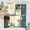 UNDANGAN PERNIKAHAN ELEGANT CUSTOM FOTO - WEDDING INVITATION AESTHETIC LUXURY THREE SPECIAL LANDSCAPE - TSL 29