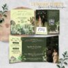 UNDANGAN PERNIKAHAN ELEGANT CUSTOM FOTO - WEDDING INVITATION AESTHETIC LUXURY THREE SPECIAL LANDSCAPE - TSL 31
