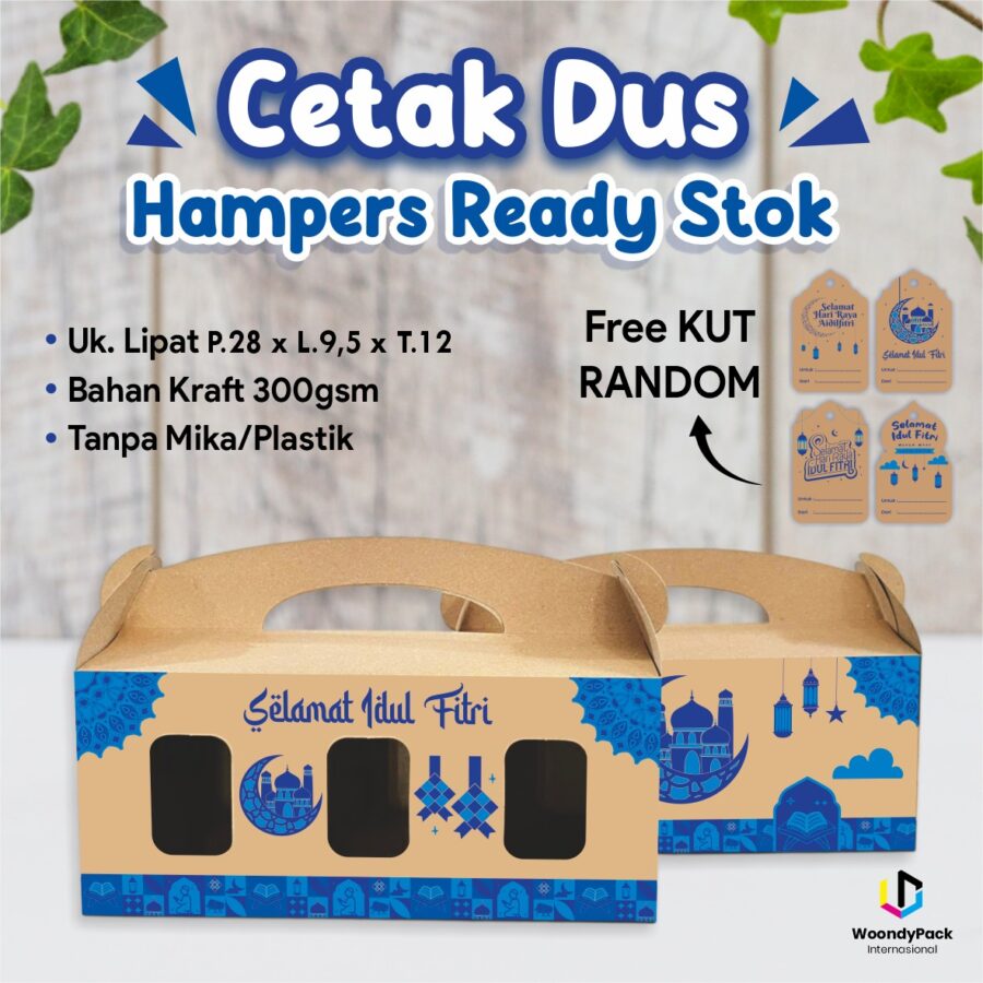 CETAK DUS HAMPERS  - CETAK DUS HAMPERS READY STOK
