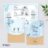 UNDANGAN PERNIKAHAN AMPLOP AESTHETIC - UNDANGAN NIKAH SERIES KASIH AMPLOP MINI - Kasih 04