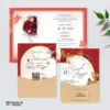 UNDANGAN PERNIKAHAN AMPLOP AESTHETIC - UNDANGAN NIKAH SERIES KASIH AMPLOP MINI - Kasih 07