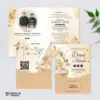 UNDANGAN PERNIKAHAN AMPLOP AESTHETIC - UNDANGAN NIKAH SERIES KASIH AMPLOP MINI - Sayang 02