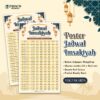 Poster Jadwal Imsakiyah - poster jadwal puasa - jadwal imsakiyah - YOGYAKARTA