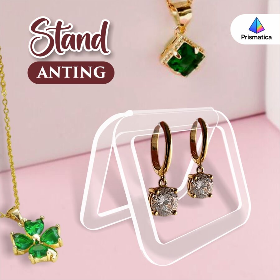Display Anting Akrilik - display toko anting - penyangga anting - seserahan anting